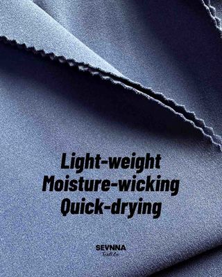 230gsm 77%Nylon de Base Biológica + 23%Elastano Preto Tecido de Nylon Reciclado com Listras SP7441