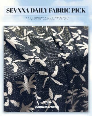 Quick Drying Chlorine Resistant Lightweight 170gsm Eco Friendly Swimwear Fabric for Sustainable Swimwear