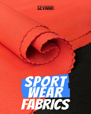 Fabricado sob encomenda de Nylon Spandex 85 Nylon 15 Spandex Stretch Material Ideal para Leggings Vestuário desportivo e fitness