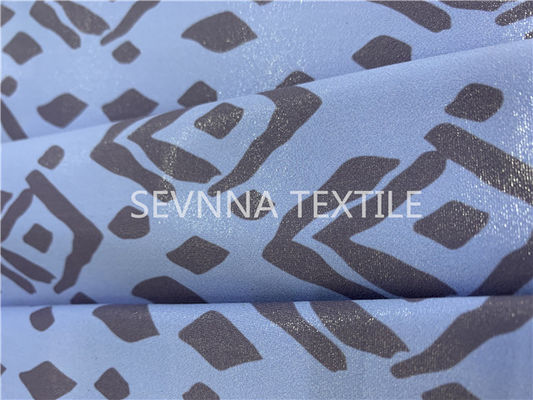 Tela impermeável da malha do estiramento de 4 maneiras para o nylon Lycra do verde de Eco da impressão da sublimação do totem das caneleiras