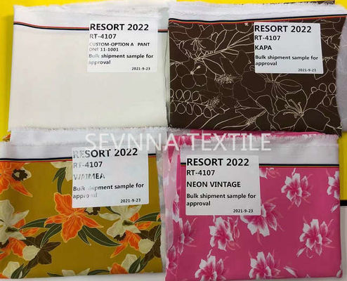 A tela reciclada resistente do roupa de banho do comprimido para o laboratório da cor mergulha a greve impressa Digitas Offs