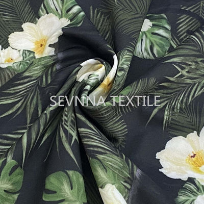 Roupa de banho imprimível cor lisa reciclada da largura material da tela 152cm