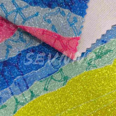 Tecido de tricô duplo de densidade macia em estilo Jacquard elegante com fibra reciclada
