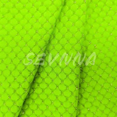 Tecido de spandex de nylon flexível e leve para vestuário desportivo
