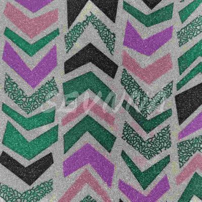 Jacquard macio de malha de malha dupla de poliéster reciclado em rolos de densidade embalado para adultos/crianças