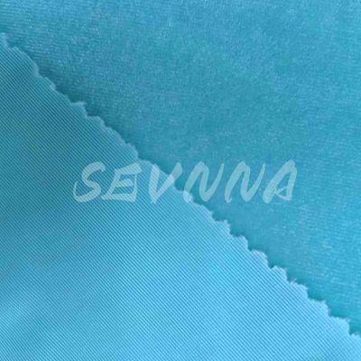 Soft Feel Tecido de poliéster reciclado de spandex 160cm Duração personalizada Cor Rápida 3-4 grau