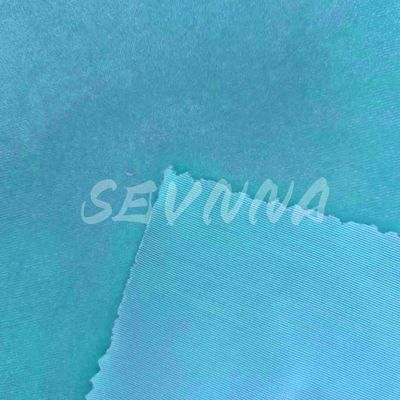 Soft Feel Tecido de poliéster reciclado de spandex 160cm Duração personalizada Cor Rápida 3-4 grau