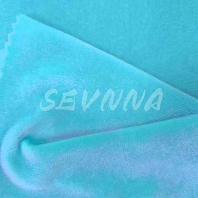 Soft Feel Tecido de poliéster reciclado de spandex 160cm Duração personalizada Cor Rápida 3-4 grau