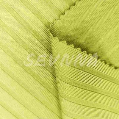 Tecido de nylon reciclado de secagem rápida de 140 cm com construção de listras