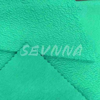 Tecido de tricô atlético respirável de 270gm de peso Lava-máquina para roupas ativas