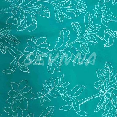 Tecido de poliéster spandex de 240 gramas com resistência à cor de 3-4 graus e cor personalizada