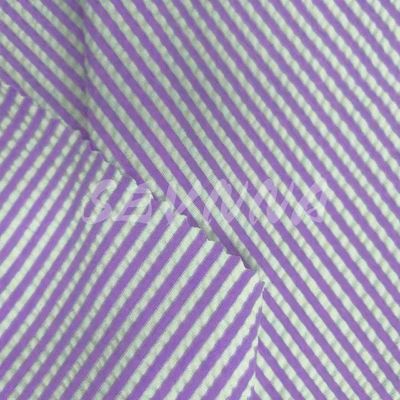 Tecido de tricô duplo Jacquard macio 240gm Peso Estil Verão/Outono Rolo de densidade embalado em saco poli