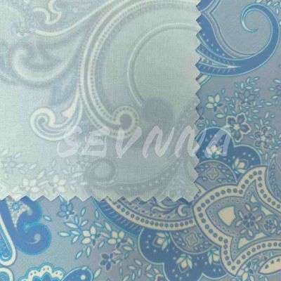 Roupas de banho eco-friendly tecido reciclado padrão floral elegante mulheres regulares de moda de praia tecido