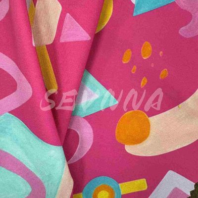 Tecido de roupa de banho de spandex de nylon com ajuste flexível