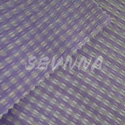 Tecido de poliéster espandêx flexível e resistente à umidade para uso ativo