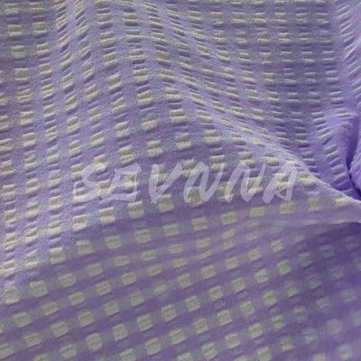 Tecido de poliéster espandêx flexível e resistente à umidade para uso ativo