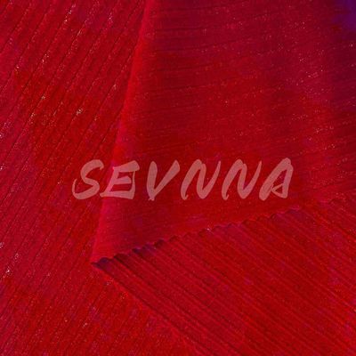 Moda versatilidade tecido de nylon reciclado tricô circular