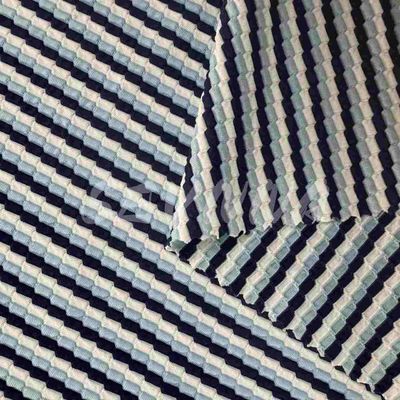 Material de tecido de ioga estirante que bloqueia odores 83% Poliéster reciclado 17% Spandex