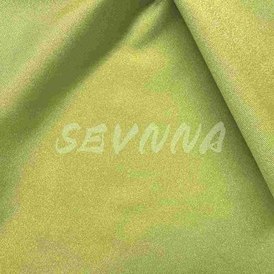 Tecido elástico de spandex de nylon reciclado sustentável para roupas
