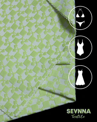 340 gm 92% Poliéster reciclado + 8% Espandêx Tecido de poliéster reciclado RN-2441