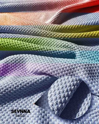Tecido de nylon reciclado de moda e ecológico para roupas sustentáveis