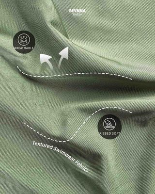 88% Nylon reciclado 12% Spandex tecido de alongamento respirável para treino / fitness