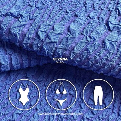 215gm Tecido reciclado de roupa de banho Sustentável e confortável para roupa de banho de adultos
