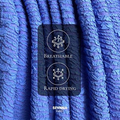 215gm Tecido reciclado de roupa de banho Sustentável e confortável para roupa de banho de adultos