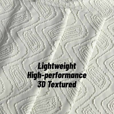 Tecido de tricô duplo estilo jacquard para verão / outono