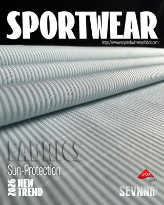 68% COLD Nylon RB 3% Nylon 29% Lycra Material Detalhes em tecido Lycra reciclado para roupas duráveis e confortáveis