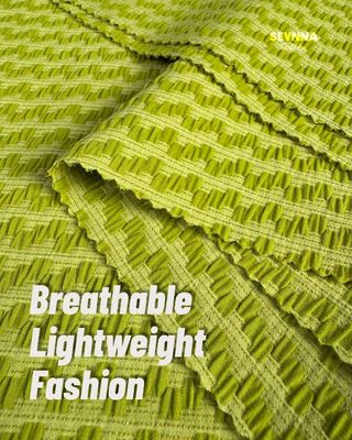 Tecido de roupa de banho reciclado, adequado regularmente, respirável e sustentável para a fabricação de roupa de banho