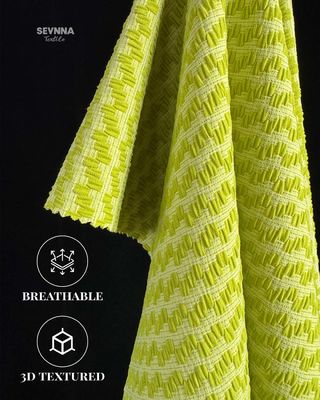 Tecido de roupa de banho reciclado, adequado regularmente, respirável e sustentável para a fabricação de roupa de banho