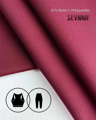 Proteção UV Tecidos funcionais elásticos 81% Nylon + 19% Spandex 320gm