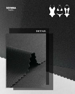 Alternativas para Tecidos Texturizados de Natação 81% Nylon Reciclado 19% Elastano para Trajes de Banho Ecológicos