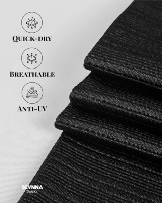 Tecidos texturizados para natação Aumente sua coleção de trajes de banho com materiais texturizados