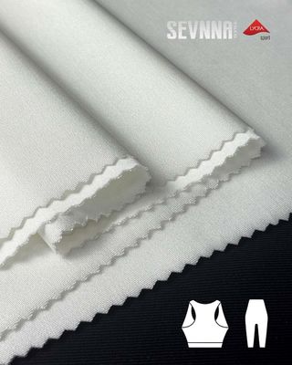 Tecido Lycra de alongamento leve 85% Poliéster reciclado