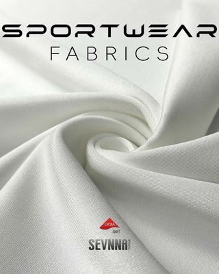 Tecido Lycra de alongamento leve 85% Poliéster reciclado