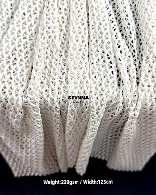 Tecido de malha dupla Verão/Outono Durável e Confortável para Uso Diário