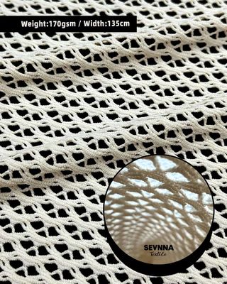Tecido de malha dupla 170gsm perfeito para as estações de verão e outono