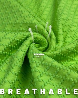 Tecido de natação texturizado: material de alto desempenho para roupas de banho confortáveis e estilosas