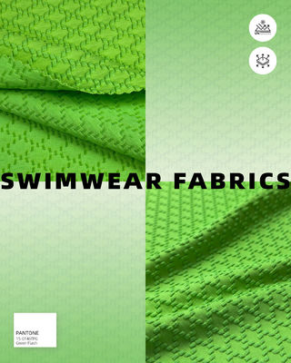 Tecido de natação texturizado: material de alto desempenho para roupas de banho confortáveis e estilosas