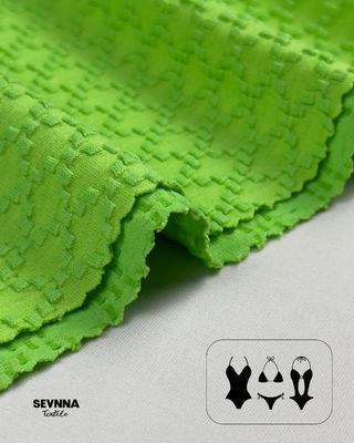 Tecido de natação texturizado: material de alto desempenho para roupas de banho confortáveis e estilosas