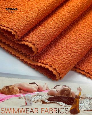 135cm Largura Tecidos funcionais com 86% composição de nylon reciclado e têxteis de desempenho respirável