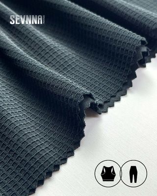 160cm Largura UV Proteger 50+ tecidos de corrida com poliéster reciclado para roupas ativas de alto desempenho