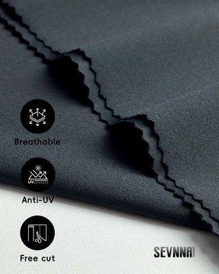 Tecido personalizável de yoga com largura de 152cm e tricô circular para conforto e estilo ótimos