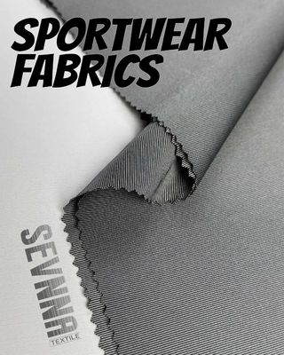 Tecido de sutiã esportivo de 175 gramas com desodorante Spandex e certificação GRS para máximo conforto