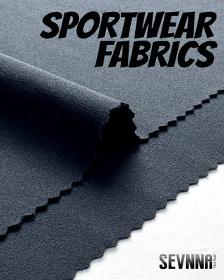 Tecido de sutiã esportivo personalizável com 150cm de largura e mistura de nylon reciclado e spandex para roupas esportivas