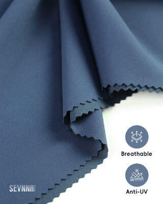 Tecido de sutiã esportivo durável com 150cm de largura e 240gm de peso para roupas ativas de alto desempenho