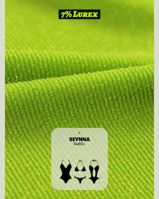 Eco Friendly Swimwear Fabric with 120cm Width Breathable and Durable Recycled Swimwear Material