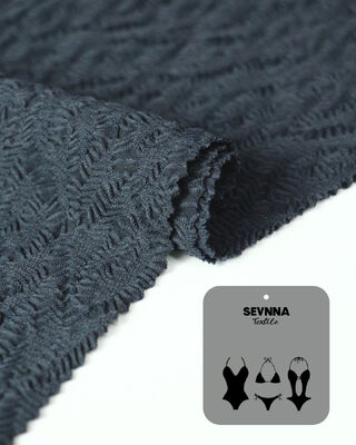 Tecido de swimwear reciclado e sustentável de 215gsm para swimwear durável